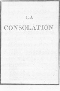 S.4.02 La consolation, 1772, Title page