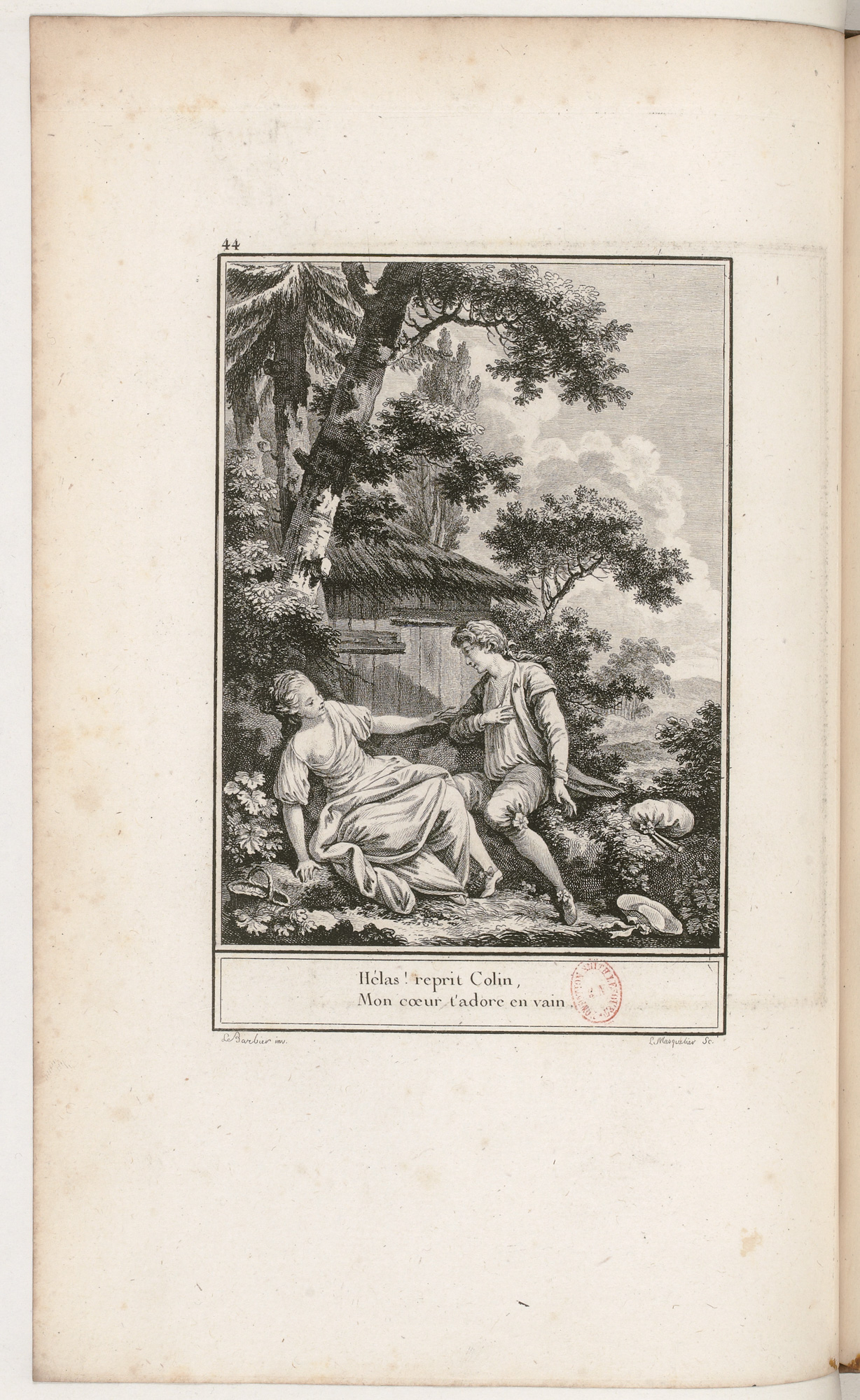 S.3.08 Les plaintes mutuelles, 1772, Image