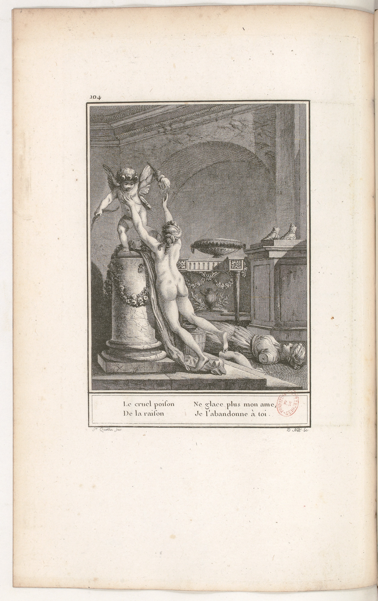S.4.18 L’amour vain queur de la raison,1772, Image